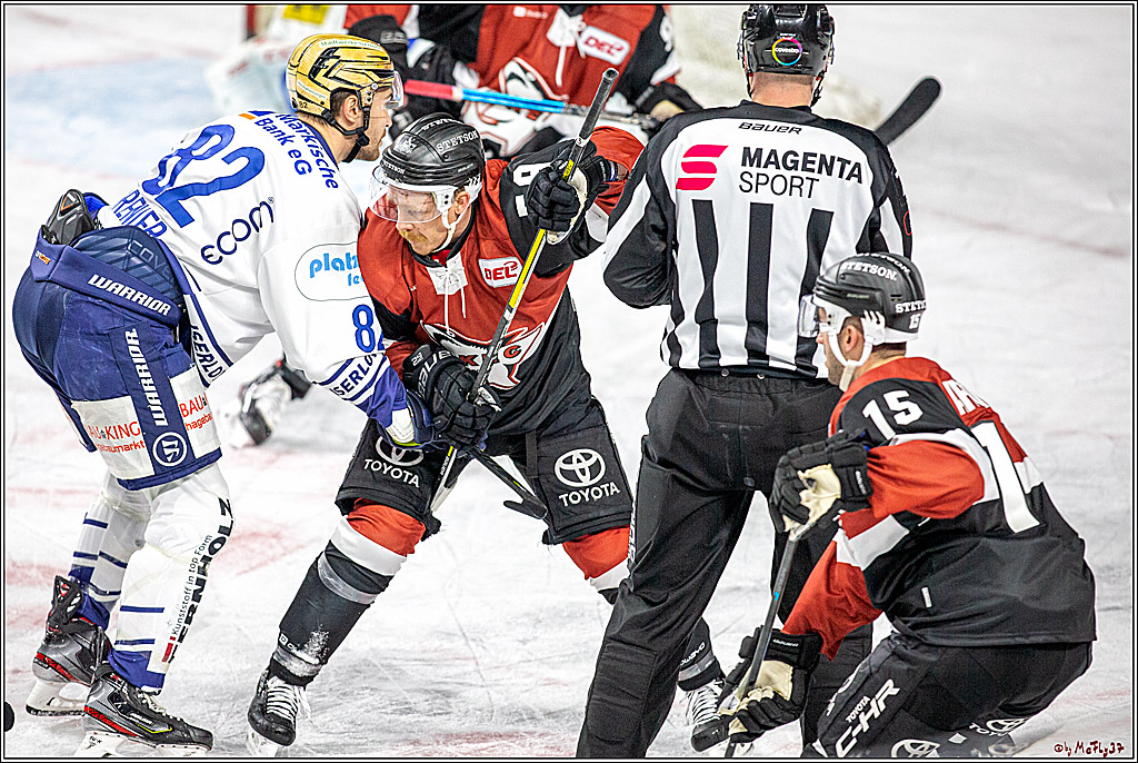 DEL; Koelner Haie - Iserlohn Roosters; Koeln, 01.12.2019